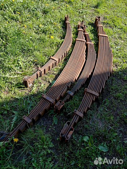 Новые рессоры на Газ 53
