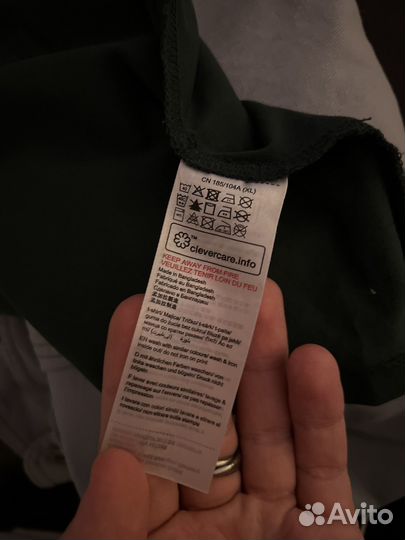 Футболка мужская зеленая Espirit