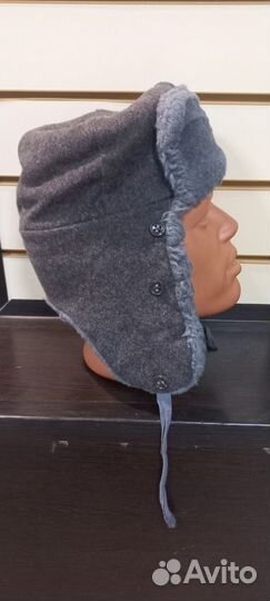 Шапка ушанка военная СССР