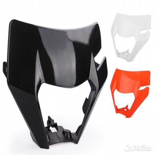 Щиток фары на эндуро