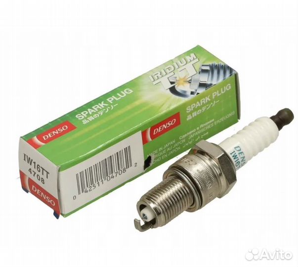 Свеча зажигания denso / iridium IW16TT 4708 2штуки