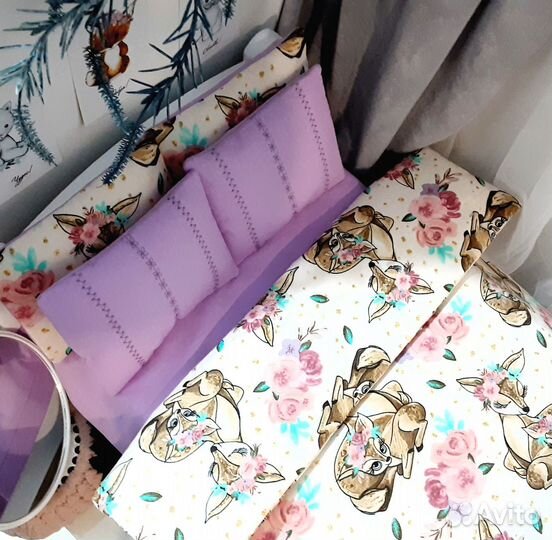 Постельное белье для кукол в наличии