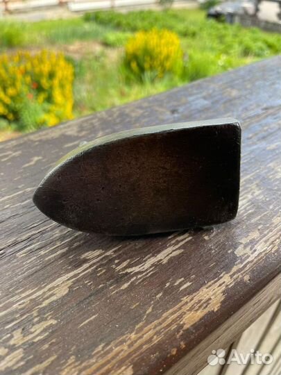 Утюг чугунный старинный