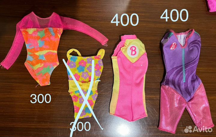 Одежда и обувь для barbie 90 х mattel