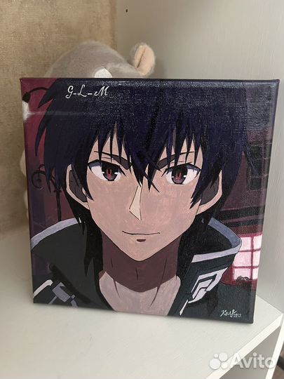 Картина акрилом на холсте Анос