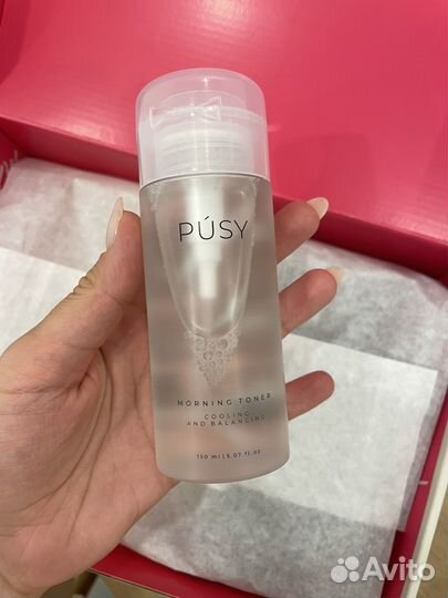 Тоник для лица с охлаждающим эффектом pusy пуси