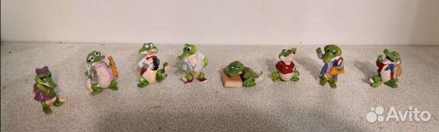 Киндер крокодильчики, серия снова в школу 90е