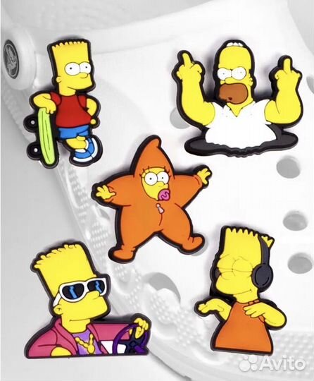 Jiibbitz для сабо и crocs