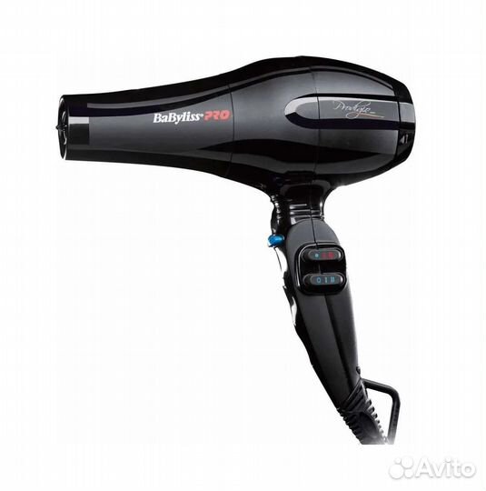 Фен Babyliss Pro Prodigio, 2100 Вт, черный, BAB671