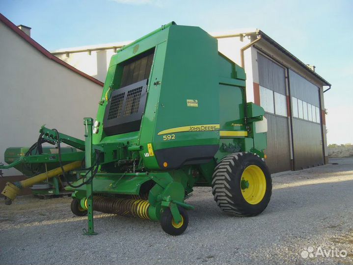 Пресс-подборщик John Deere 592, 2008