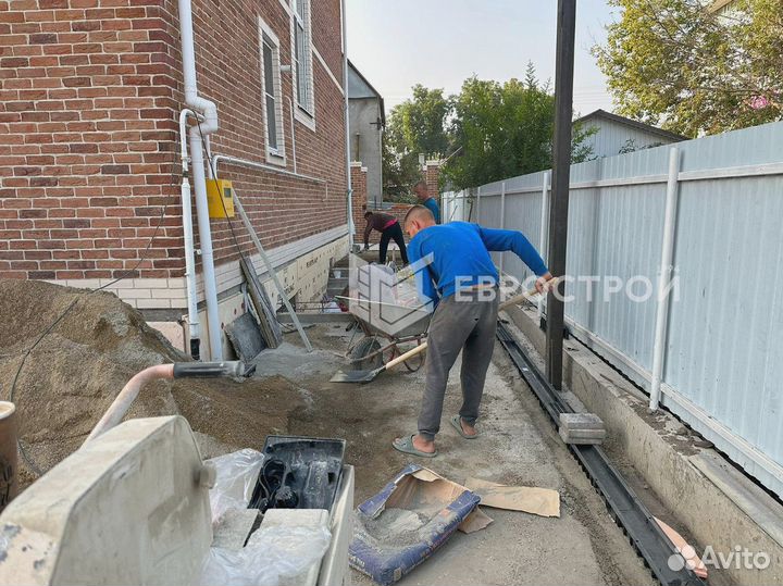 Тротуарная плитка с укладкой под ключ