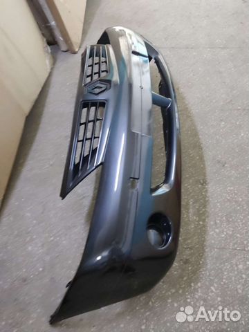 Бампер Рено Логан 05-10 г.в. новый,серый
