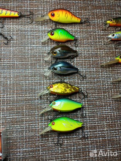 Воблеры фирм megabass, rapala, zipbaits, daiwa