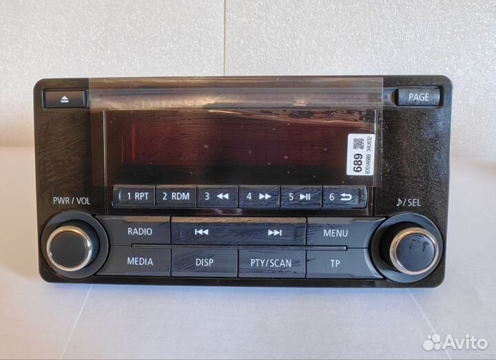 Автомагнитола на mitsubishi