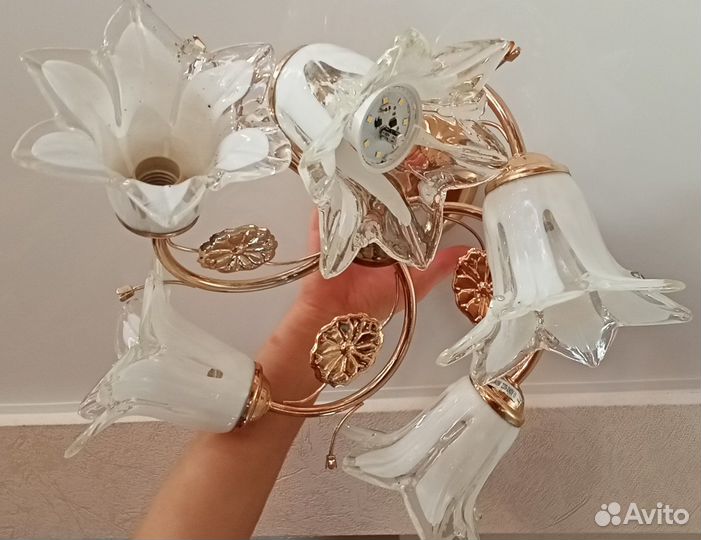 Люстра подвесная потолочная