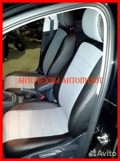 Чехлы Автопилот Volkswagen Jetta 6 из экокожи