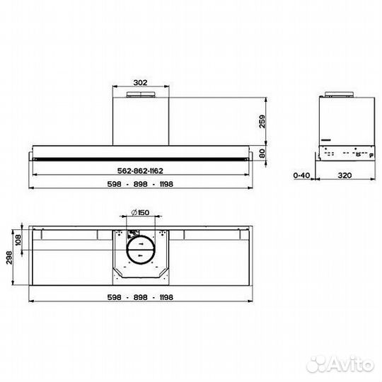 Вытяжка faber IN-nova premium WH M A60 (305.0625.312)