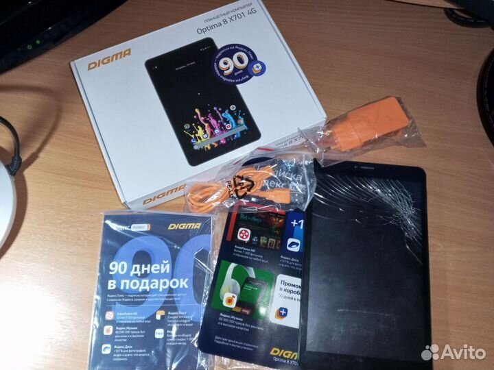 Планшет Digma Optima 8 X701 4G на запчасти