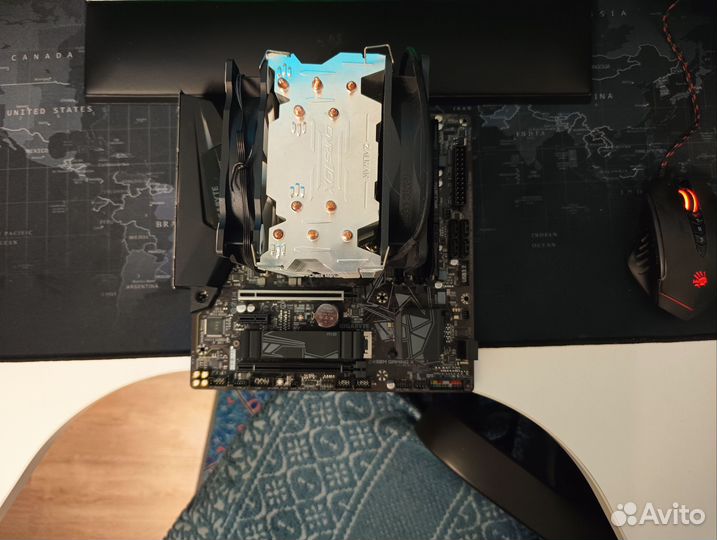 Связка z490+I5-10600k + 16GB + кулер