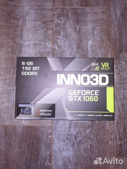 Видеокарта gigabyte geforce 1060 6gb