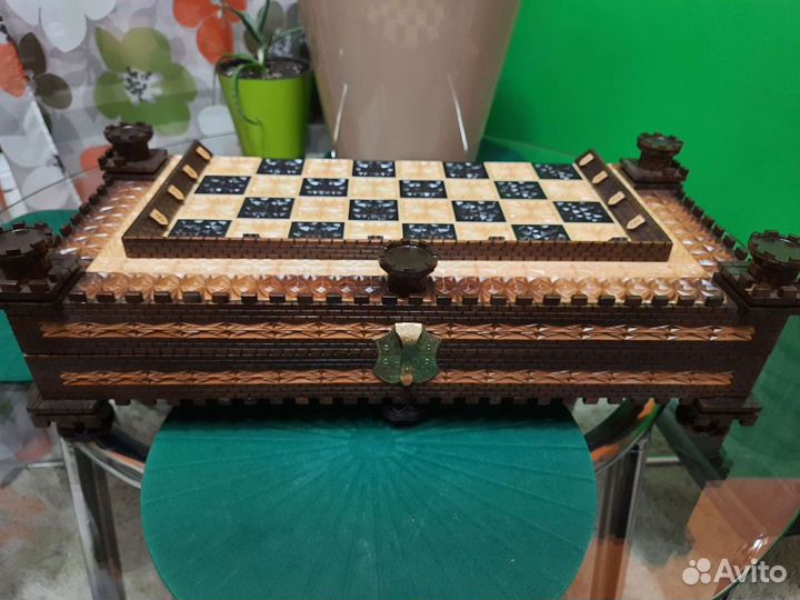 Резные шахматы - нарды