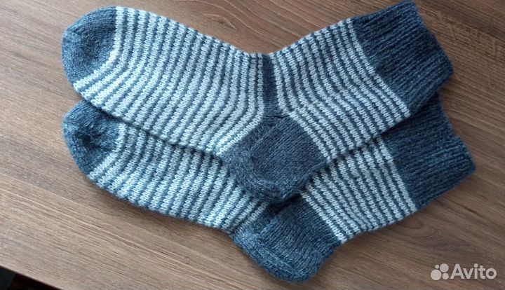 Носки ручной вязки