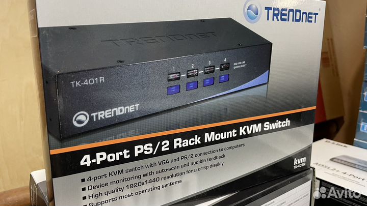 Коммутатор Trendnet 4-port TK-401R