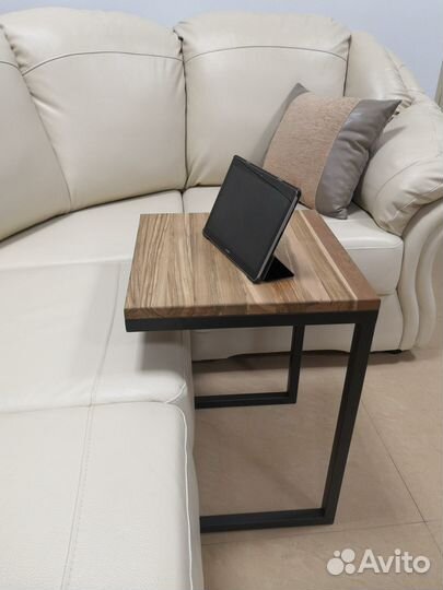 Прикроватный столик в стиле лофт