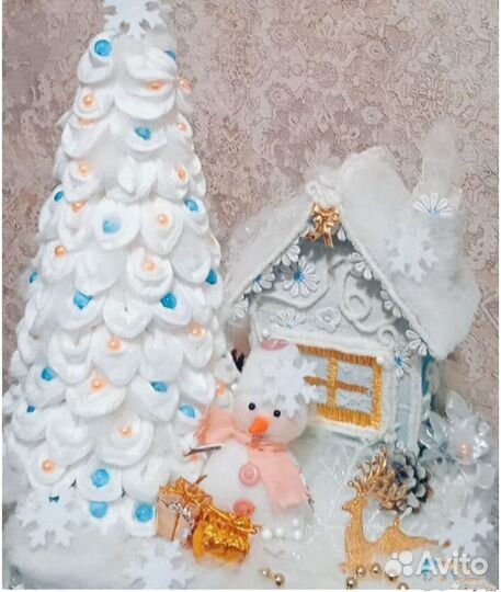 Новогодние поделки в школу/ детский сад