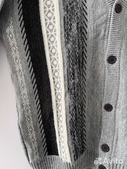 Vtg Rare Cardi Nick Taylor 90s Sweater Acrylic