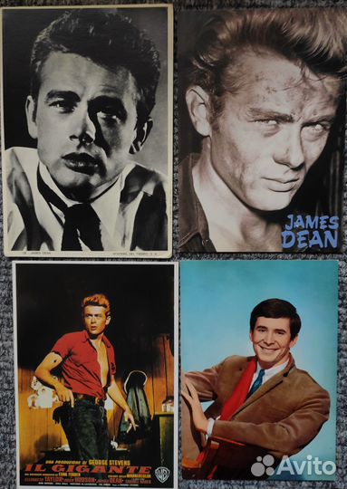 Открытки зарубежных артистов кино