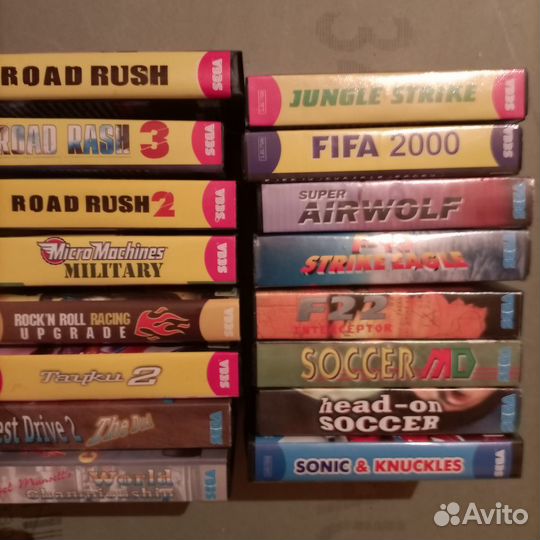 Картриджи на Sega \ Dendy