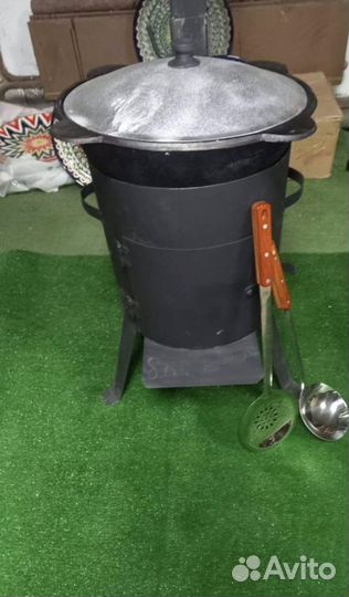 Кaзан 8 литpов с печью