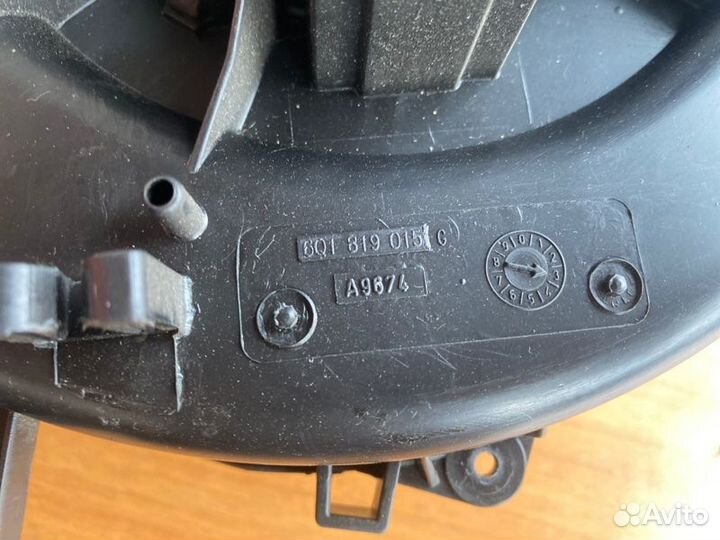 Моторчик печки Skoda Fabia универсал сayc Kfk