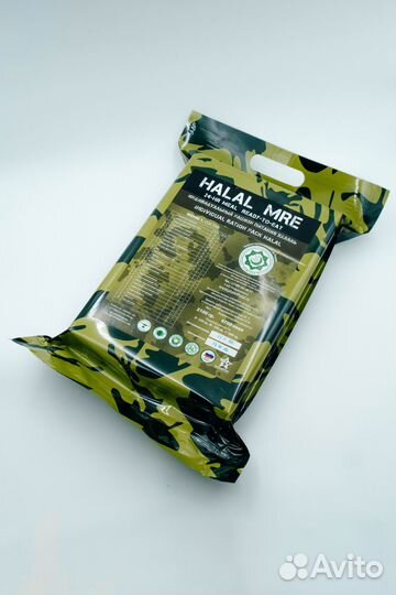 Сухпаек Халяль Mre Halal меню 2 4908 ккал 2.1 кг