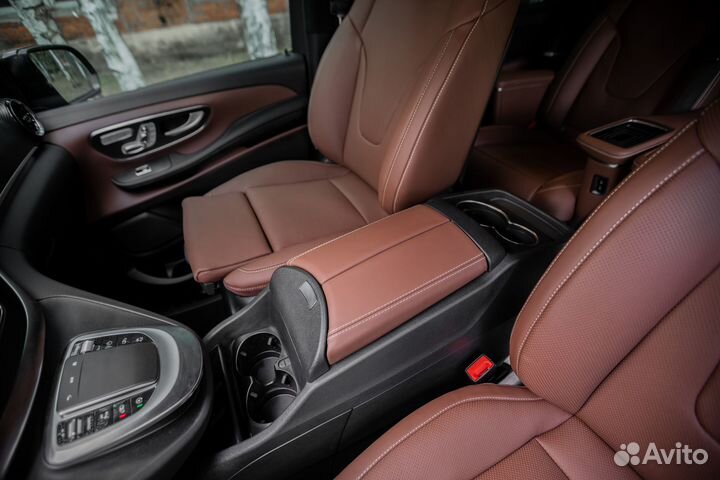 Перетяжка сидений Mercedes V-class как на фото