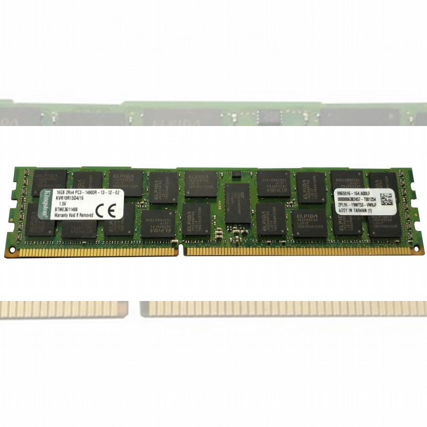 [KVR18R13D4/16I] Оперативная Память Kingston Ddr3 Kvr18r13d4/16i