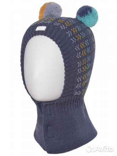 Шлем зимний для мальчика р. 40-44