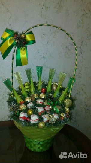 Букеты из конфет