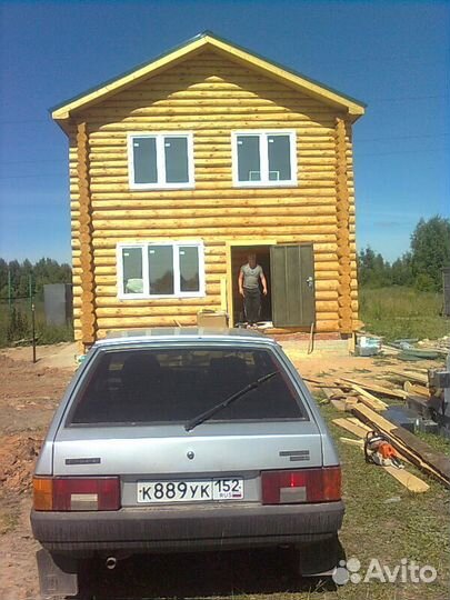 Срубы домов и бань