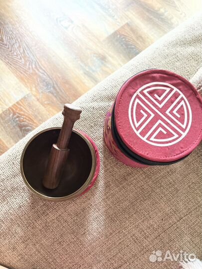 Тибетская поющая чаша full moon 10 см