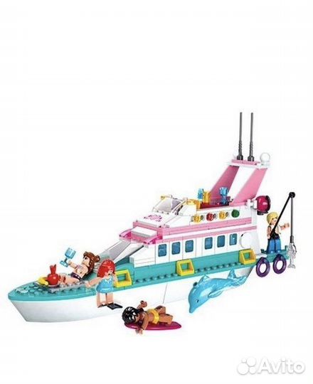 Аналог Лего яхта lux