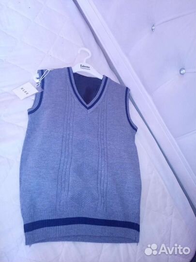 Школьный жилет для мальчика