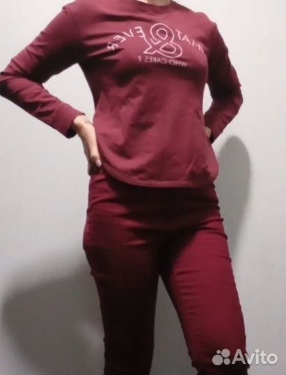 Джинсы и кофта