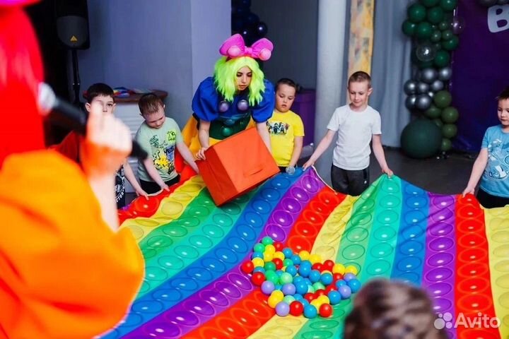 Аниматоры,Серебрянное шоу,Неоновая вечеринка