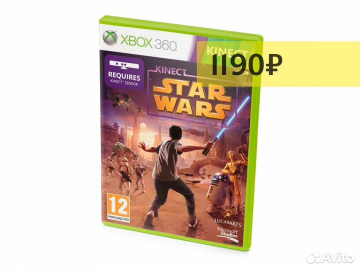 Kinect Star Wars, б/у (Xbox360)