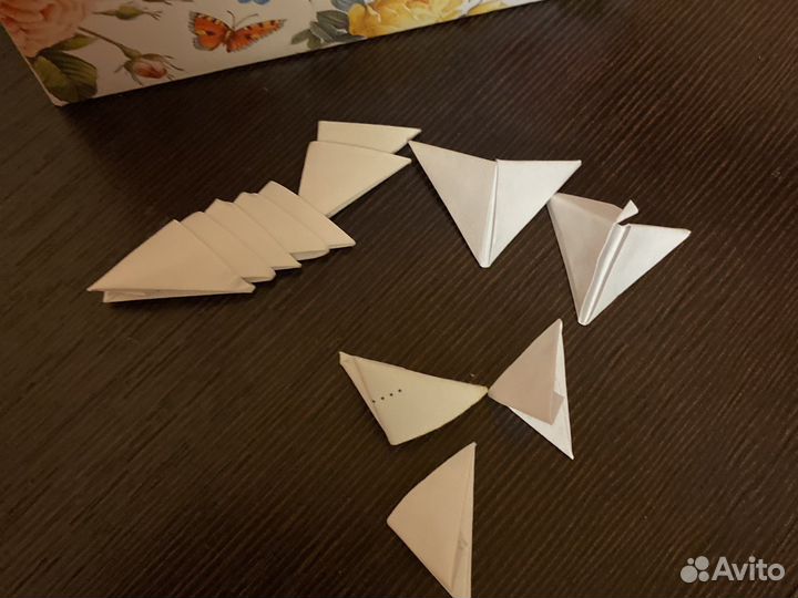 Оригами лебедь