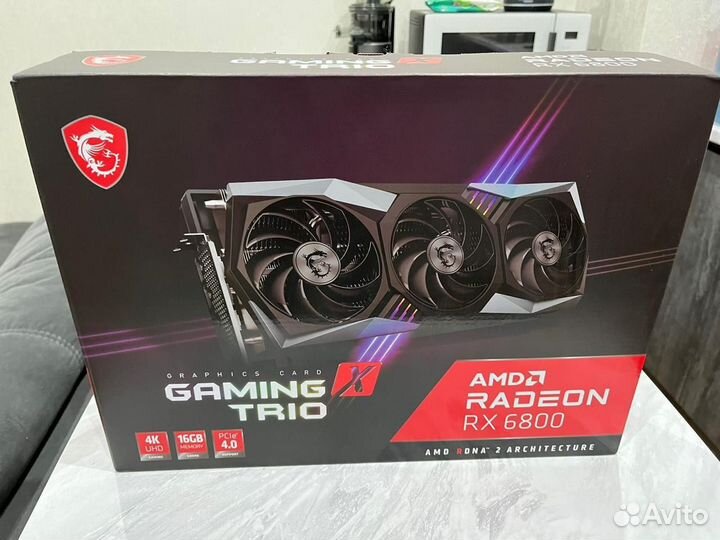 Видеокарта rx 6800