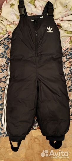 Зимние брюки полукомбинезон adidas