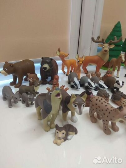 Животные леса 33 выпуска, игрушки Диагостини